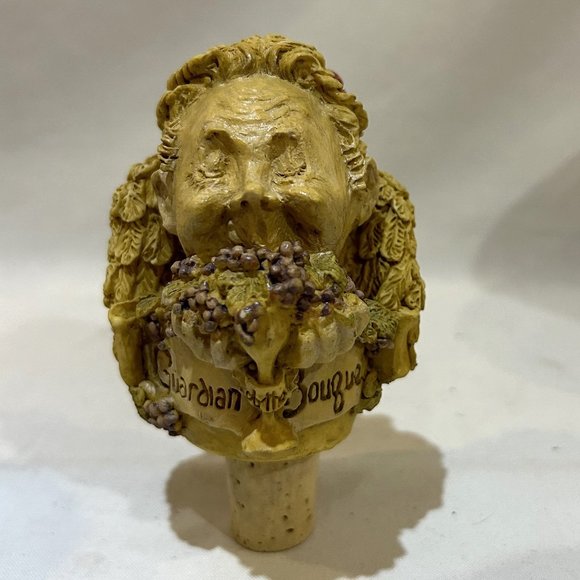 1998 Carrie Olsen-Garrard GUARDIAN OF THE GRAPES Bottle Stopper Collection - Picture 2 of 10